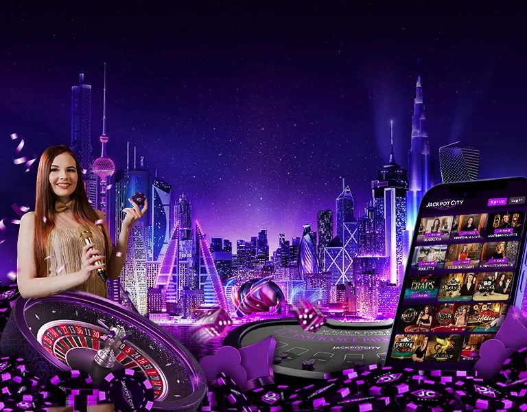 Crear cuenta en Jackpot City en Chile